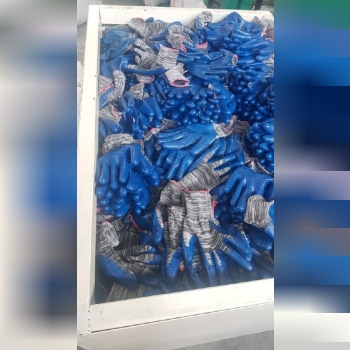 دستکش کف مواد ساده کارگری نیتریل و 