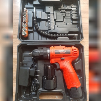 دریل شارژی دو باطری باس ⁦شماره تما