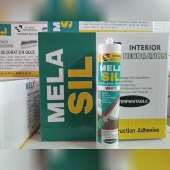 چسب310ML سفیدMELA SIL و INTERIOR D