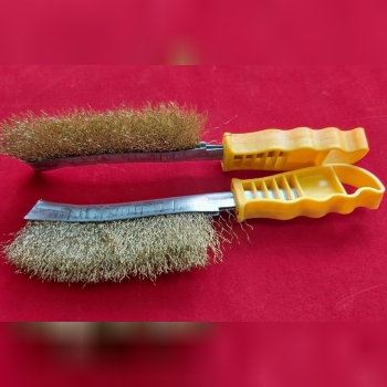 فرچه سیمی مسواکی طلایی تعداد در ک