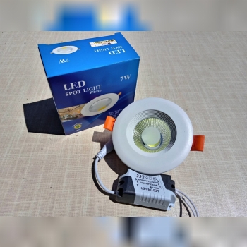 پنل 7 وات رویه بزرگ COB ترانس جدا 