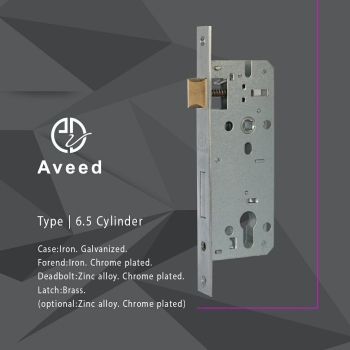 قفل ۶.۵ سوئیچی آویدزبانه برنجیبدن