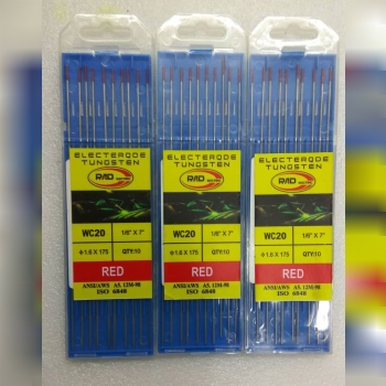 تنگستن ۲.۴ قرمزبه تعداد و با کیفیت