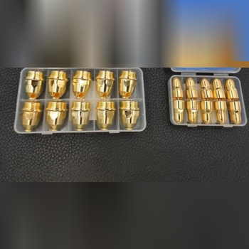 الکترود و نازل p80در دو رنگ طلایی 