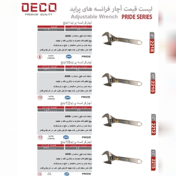  لیست قیمت فرانسه دکو? hufer_tools