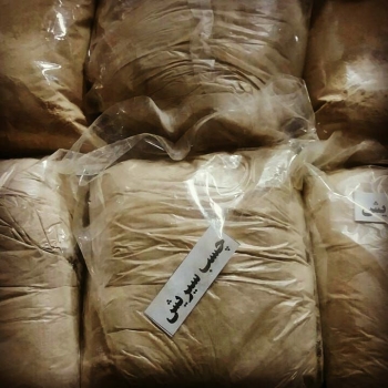 چسب سیریش بسته بندیوزن ۴۰۰ گرمبست