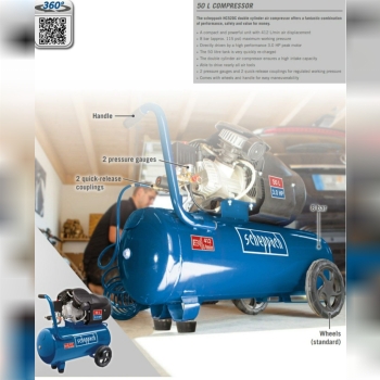 کمپرسورباد 50 لیتر شپخ