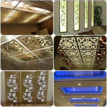 ️سقف کاذب گلس گیلاس️️مجموعه ای بی 