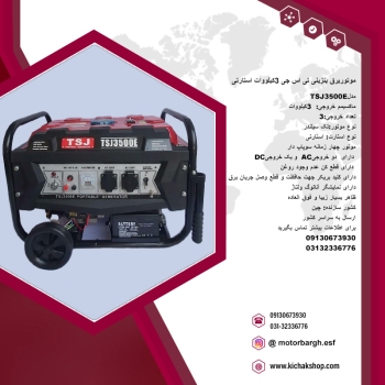 موتوربرق بنزینی تی اس جی 3کیلووات