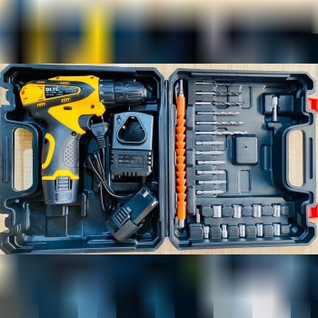 دریل شارژی ۱۸ ولت DLTC دو باطری خش