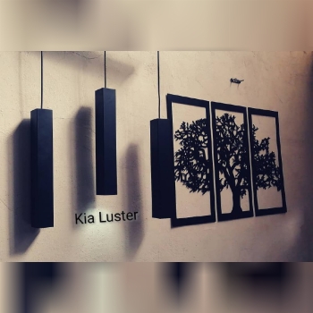 Kia_luster️️️آویز مکعبی ۴۰ سانت 