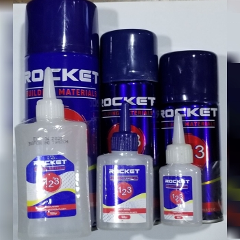 چسب 123 مارک راکت ساخته شده از بهت