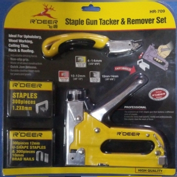 منگنه دستی سه کاره مارک R,DEERقاب