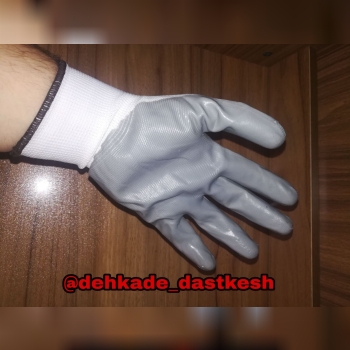 دستکش کف طوسی درحال پخشقیمت مناس