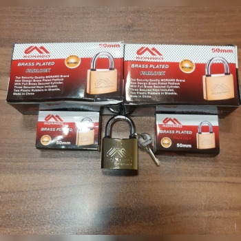 قفل آویز سایز ۵۰ مورامو مغزی تمام 