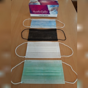 ماسک سه لایه کاسپین و حافظدارای تم