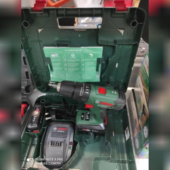 دریل شارژی بوشدوباطری چکشی واردا