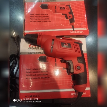 دریل برقی گریتک ۶۰۰ وات