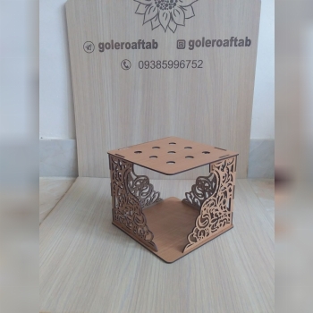  #باکس گل چوب ۳ لایه ام دی اف تع