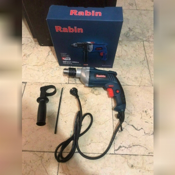 دریل نیم تنه فلزی ۸۱۰ وات رابین