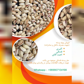 سلامفروش پسته اکبری، احمد آقایی، ف