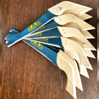 اره دسته چوبی فنر سیاه مُنزّه(جنس