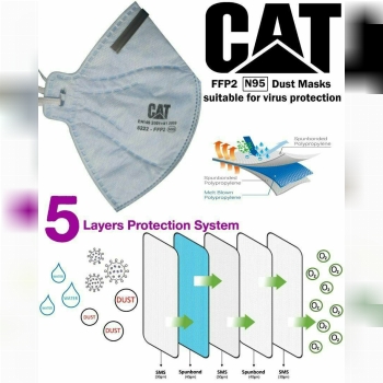 ??ماسک بدون سوپاپ CAT -FFP2 (N95)