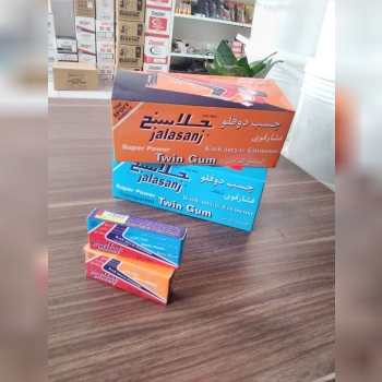 ️ چسب دوقلو جلاسنج شفاف و رنگیبرا