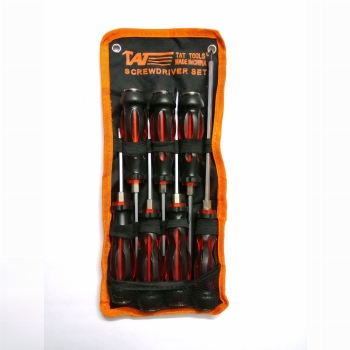 پیچ گوشتی ضربه خور 7عددی کیف برزنتی