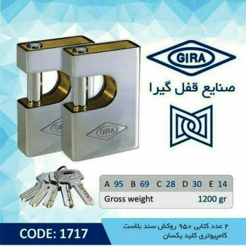 توزیع قفلهای کتابی گیرا