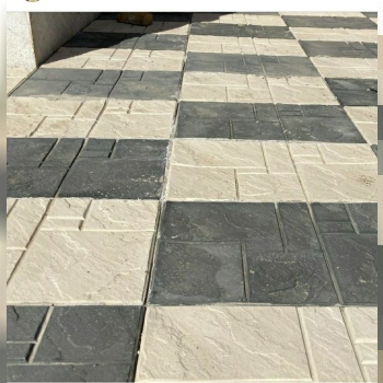 اجرای کار شده ی سنگ مصنوعی پلیمری ط