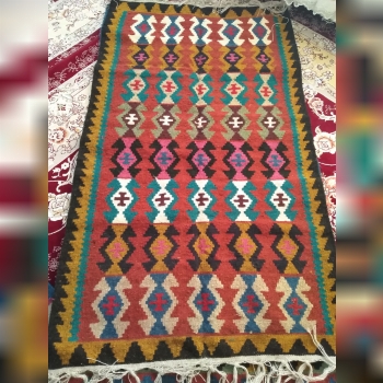 گلیم دست بافت نوثبت شده ملی عنبران
