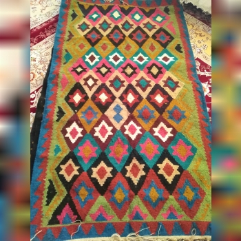 گلیم دست بافت نوثبت شده ملی عنبران
