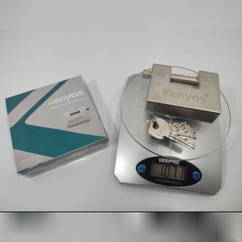 قفل کتابی۹۴فولادی کنیوسبا وزن سنگی