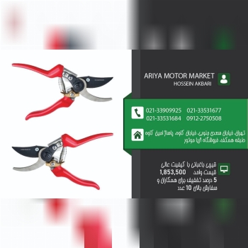 فروش ویژه قیچی باغبانیبا کارتن 60 