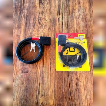 قفل موتورسیکلت گارد تسمه 120 سانتیم