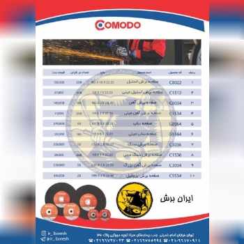 ایــــران بـــرشرو‌نمایی از محصول