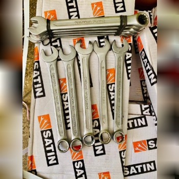 آچارهاي يك سر رينگ و يك سر تخت تكي 