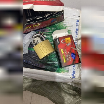 قفل اویز ۵۰ کلید قاشقیتعداد در کا