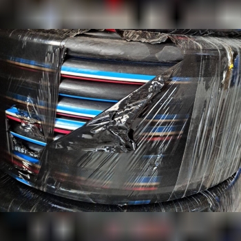 شیلنگ مشکی نخ دار تکنودر سایز ۹ ( 