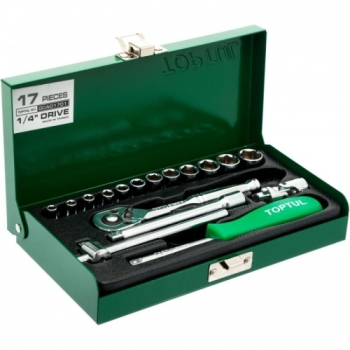 مجموعه 17 عددی آچار بکس تاپ تول مدل