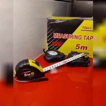 متر روکش دار ۵ متریورق سفید ۳ پرچ