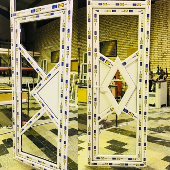 طراحی وساخت درب وپنجره ی UPVC