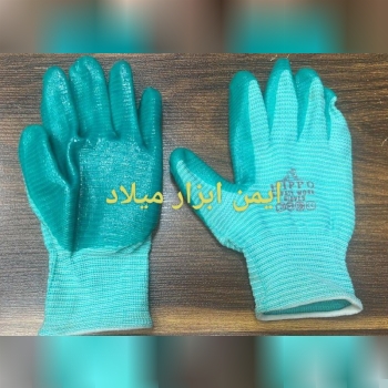 دستکش نیتریل شیاری HIPPOکیسه ۳۶۰ ج