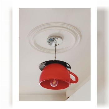 لوستر مدرن طرح فنجان نعلبکی مناسب 