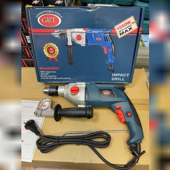 دریل 13mm 1050w GRTیکسال ضمانت کتب