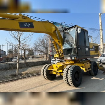 بیل لاستیکی هپکو HE100Bمدل ۲۰۰۳بدون