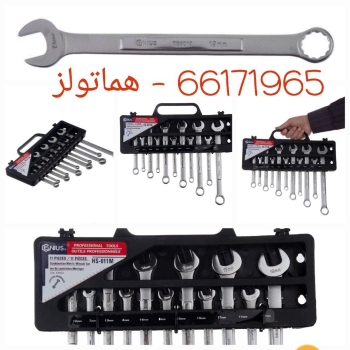 ️مجموعه ۱۱ عددی آچار یکسر رینگی یکس