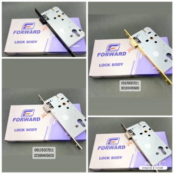 قفلهای فاصله ۶۰ و ۷۰ و ۸۰ فوروارد با کیفیت عالی و متعلقات کامل اعم از پیچ سیلندر و مقابلی و پیچهای ن