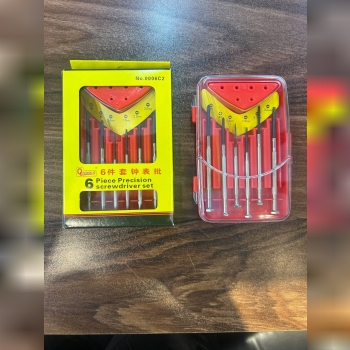  پیچ گوشتی ساعتی زرد 